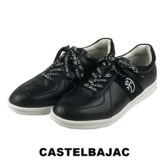 30％OFF　カステルバジャック　CASTELBAJAC　メンズ合皮スニーカー　7235395127-3　クロのサムネイル