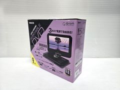 【中古未使用品】 ヤマゼン 山善 YAMAZEN 9インチ ポータブルDVDプレーヤー CPD-N90(B) ○YR-19061○