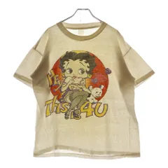 VINTAGE (ヴィンテージ) 90s BETTY BOOP TEE ベティブープ フロントプリント半袖Tシャツ カットソー ホワイト
