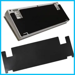 Covers Happy Hacking Keyboard 専用 振動吸収マット HHKB Professionalシリーズ専用 Type-S含む (ブラック)のサムネイル
