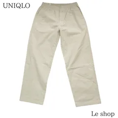 brandavenue77様専用【タグ付き保管品】UNIQLO ユニクロ コーデュロイイージーアンクルパンツ オフホワイト Мサイズ