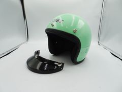 ワンピース バイク ジェットヘルメット 海軍 サイズ57-59cm - メルカリ