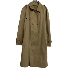 トレンチコート XL～ ベージュ ダブルボタン ビッグサイズ エポレット シンプル 秋冬 アウター 古着卸 アメリカ仕入 a703-5618