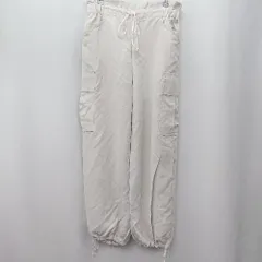 ◇ ⊂ CITEN シテン ウエストゴム カーゴパンツ サイズM オフホワイト系 レディース E  【1505290043465】