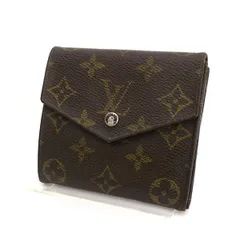 LOUIS VUITTON / ルイヴィトン ◆ポルトモネ・ビエ　カルトクレディ　Wホック財布 モノグラム M61660 【財布/サイフ/ウォレット/wallet/コイン】 ブランド【中古】 