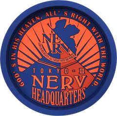 [중고] 잡화 NERV/제3 신도쿄시 러버 트레이 [이치반 쿠지 신에반게리온 극장판~작전 개시!~] J상