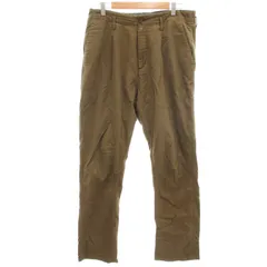 ノンネイティブ nonnative POSTMAN PANTS COTTON MOLESKIN パンツ スラックス モールスキン 2 茶 ブラウン NN-P2634 /KRのサムネイル