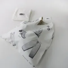 未使用 2023SS 国内 エムエムシックス メゾンマルジェラ MM6 Maison Margiela プリント ジャパニーズ トートバッグ【2400013561259】のサムネイル