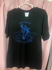 咲良菜緒 START Tシャツ ブラック Mサイズ 「チームしゃちほこ SPRING TOUR 2017 おわりとはじまり～#ナゴヤの大逆襲～」
