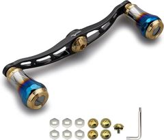 ゴメクサス100mmパワーハンドル シマノ用 チタンノブ 中古美品 - メルカリ