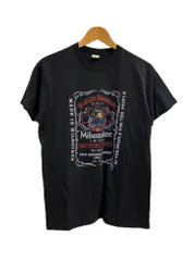 ハーレーダビッドソン Harley-Davidson ©1982 80s 80's SCREEN STARS USA製 イーグル ヴィンテージ Tシャツ ブラック Mサイズ 101MT-4933
