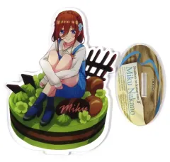 【中古】アクリルスタンド・アクリルパネル 中野三玖 アクリルスタンド SWEETS PARTY 「五等分の花嫁∬ POP UP SHOP in 新宿マルイアネックス vol.6」