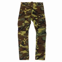 DSQUARED2 ディースクエアード ここのえ期 カモフラ カーゴ パンツ 迷彩柄 コットン ボトムス サイズ48 L グリーン メンズ 【中古】