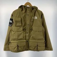 【中古】Supreme×THE NORTH FACE 20SS Cargo Jacket サイズS ベージュ NF0A4QSX シュプリーム ノースフェイス カーゴジャケット[19]