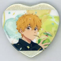 【中古】バッジ・ピンズ 楡井秋彦 「WIND BREAKER ランダムハート型グリッター缶バッジ(バースデーイラスト)」