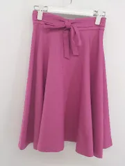 ◇ LAISSE PASSE レッセパッセ 膝丈 フレア スカート サイズ36 ピンク系 レディース E  【1304050017322】