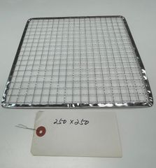 【光優】 使い捨て網 1ケース(200枚入) 25×25cm 角型正方形 角網 金網