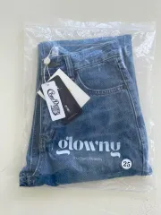 GLOWNY グロウニー デニム Mサイズ ブラック（黒）系 M GLOWNY(グロウニー) デニム・ジーパン