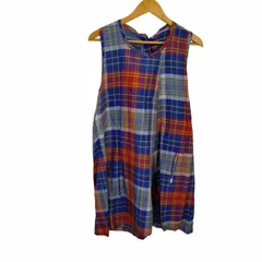 ワイズ Ys チェック柄シルクワンピース レディース  1のサムネイル