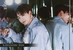 【中古】ポストカード 川尻蓮 書き下ろしメッセージ入りポストカード第1弾 「JO1×TOWER RECORDS CAFE (2021年8月)」 注文特典