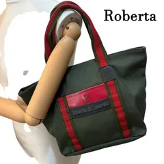 ロベルタディカメリーノ　RobertadiCamerino  キャンバスナイロン　ミニトートバック　ハンドバック