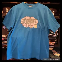 XLARGE GRAFFITI BOMBING S/S TEE BLUE Lサイズ