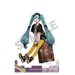 Hatsune Miku Acrylic Stand Purple