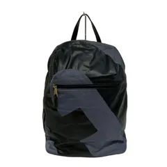未使用級　FURLA　フルラ　リュック　オールレザー　ブルー　ゴールドロゴ　金具 SummerSALE開催! 8/9～8/18 10時迄!】Furla フルラ ロゴ