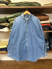 90s Ralph Lauren denim shirt made in canada