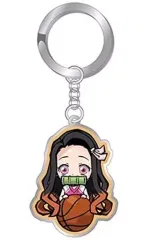 【中古】雑貨 竈門禰豆子(バスケ) 部活シリーズ メタルキーホルダー 「鬼滅の刃」