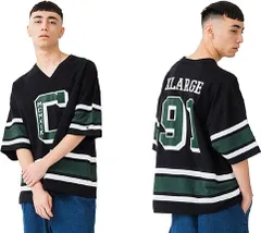 XLARGE エクストララージ XLARGE × Champion PANELED FOOTBALL TEE 101202013001 公式 正規品 新品 送料無料