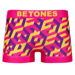 BETONES ビトーンズ FESTIVAL9 PINK メンズ フリーサイズ ボクサーパンツ