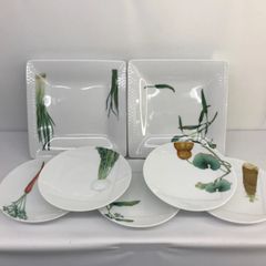 ノリタケ　京香旬彩　プレートセット