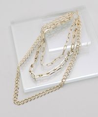 【PUBLUX/パブリュクス】3chain NL/3連チェーンネックレス