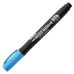 シヤチハタ　Artline　アートライン　イレグイマーカー 　 ケイムラマットブルー　KLF-F/1H-KMB