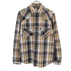 patagonia パタゴニア チェック柄 長袖 ウエスタンヨーク シャツ S 黒系 52250 アウトドア メンズ 古着