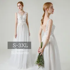ウェディングドレス パーティドレス 大きいサイズ ホワイト 白 フェミニン チューブトップ 結婚式 ワンピース レース パーティー お呼ばれ S M L XL LL 2XL XXL 3XL XXXL 着痩せ ロング丈 刺繍 謝恩会 透け感 プリンセス レース