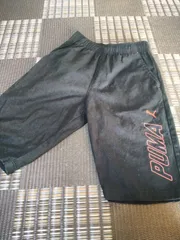 プーマハーフパンツ　黒　150 PUMA