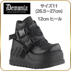 新品未使用⭐️ Demonia デモニア 厚底スニーカー ブーツ 27cm 黒M9 新品未使用⭐️ Demonia デモニア 厚底スニーカー ブーツ27cm 黒