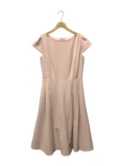 トッカ FLY FRERRY ドレス OPTOGS0806 ワンピース 6 ピンク クルーネック バックジップ ITJGJD8D0LCO