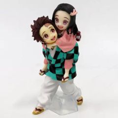[중고] 피규어 슌몬 탄지로 & 썰문 禰豆子 [이치 반 쿠지 귀멸의 칼날 ~ 후메츠의 키즈나 ~] A상 피규어