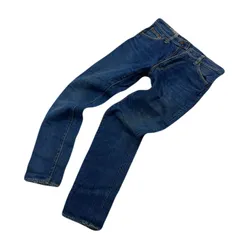 エドウィン EDWIN スリム ジーンズ 【ビンテージ】デニムパンツ ブルー インディゴ 細身 W32 メンズ 古着●Ja8283