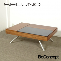 ◾︎SELUNO◾︎ 【展示良品】BoConcept ボーコンセプト  Chiva / チーバ コーヒーテーブル / ウォールナット材 25万 v495