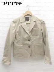 ◇ La TOTALITE ラ トータリテタ 2B シングル 長袖 テーラード ジャケット サイズ38 ベージュ系 レディース 【中古】 【1002802432392】のサムネイル