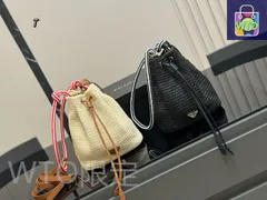 【今日特価】Prada プラダ 新作バケットバッグシリーズ 長い肩帯付きで可愛らしいデザイン-WTO輸入2