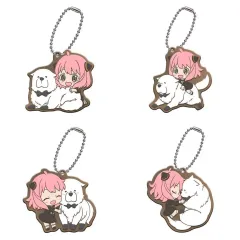 【中古】キーホルダー 全4種セット ラバーマスコット 「SPY×FAMILY アーニャとボンドがいっぱい!あそーと」 B賞