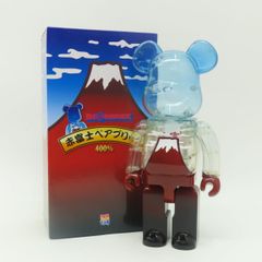 メディコムトイ BE＠RBRICK ベアブリック 赤富士 400％ ※中古