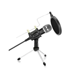 マイク コンデンサーマイク アーム付き 固定タイプ セット 小型 ス