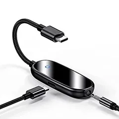 【中古】 【Willget】 2in1 タイプC イヤホン変換ケーブル Type-Cイヤホンジャック 3.5mm Aux端子 USB-C PDイヤホン 充電アダプタ 音声通話 音量調節