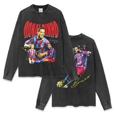 1PIU1UGUALE3 ロナウジーニョ　コラボ　ロングtシャツ 1PIU1UGUALE3 ロナウジーニョ コラボ ロングtシャツ